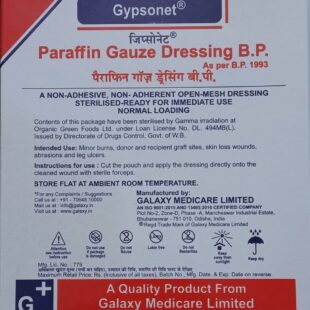 Gypsonet Paraffin Gauze Dressing (10cm x 30cm x 10pcs