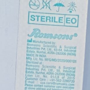 Romsons Intraflon I.V Cannula(GS- 3028)(22G) 1`s