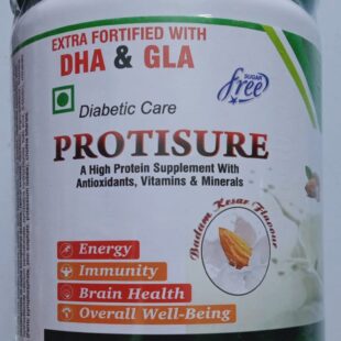 PROTISURE PROTEIN POWDER BADAM KESAR FLAVOUR