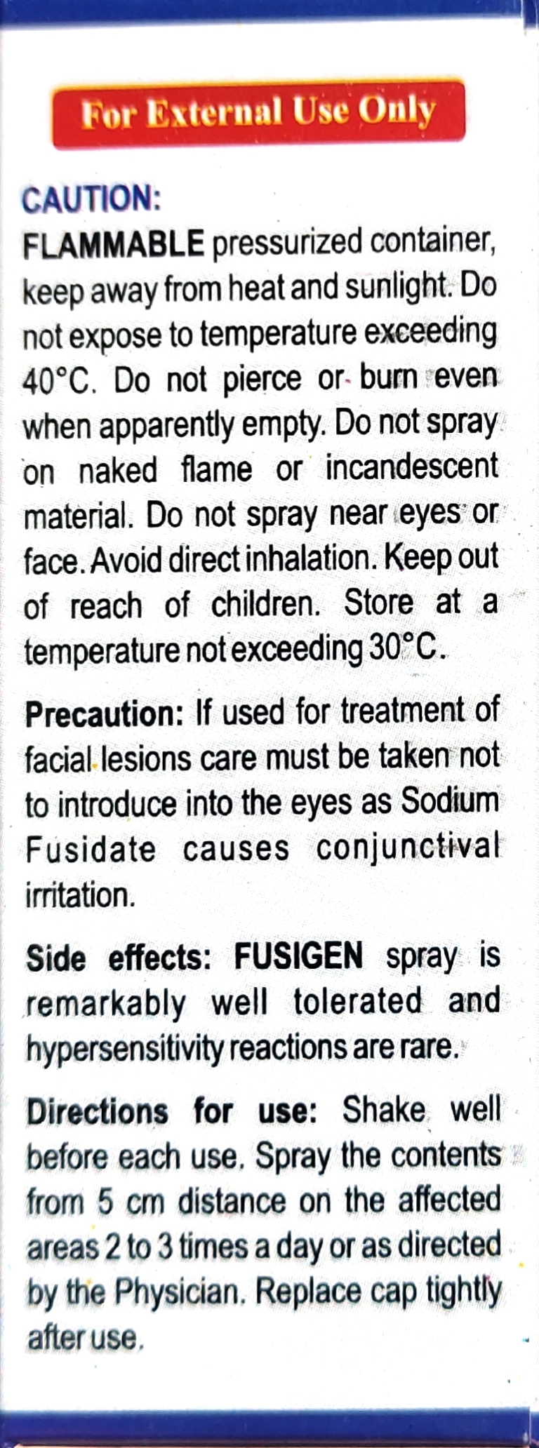 Fusigen Spray Topical Antibiotic - Image 3