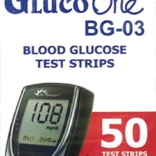 GLUCO One BG-03 Blood GLUCOSE TEST STRIPS
