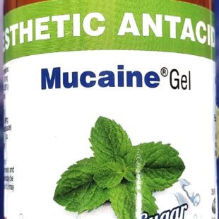 Mucaine Gel Syrup 200ml Mint flavour( Sugar free0