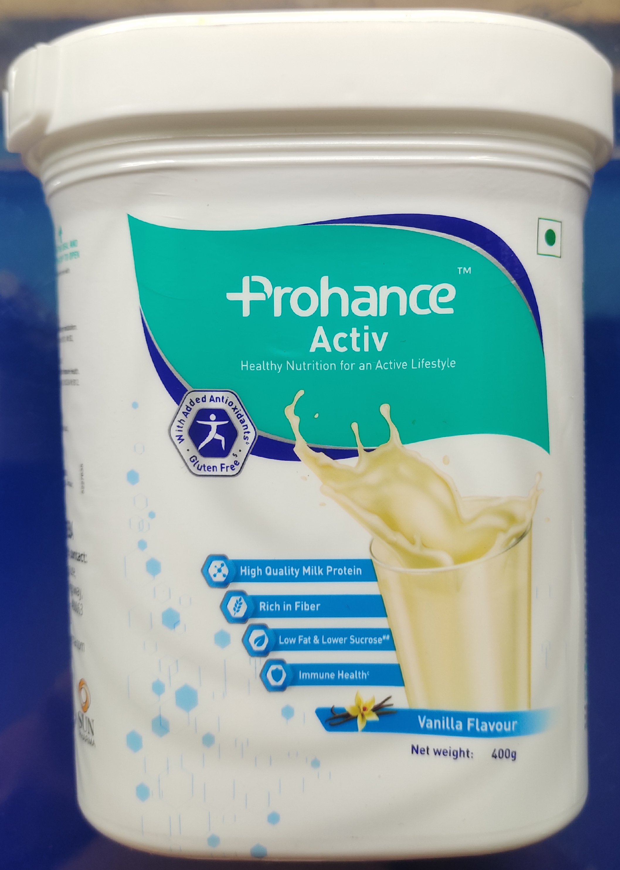 Prohance Activ Protein Powder 400g Vinilla Flavour