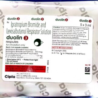 Duolin 3 respules