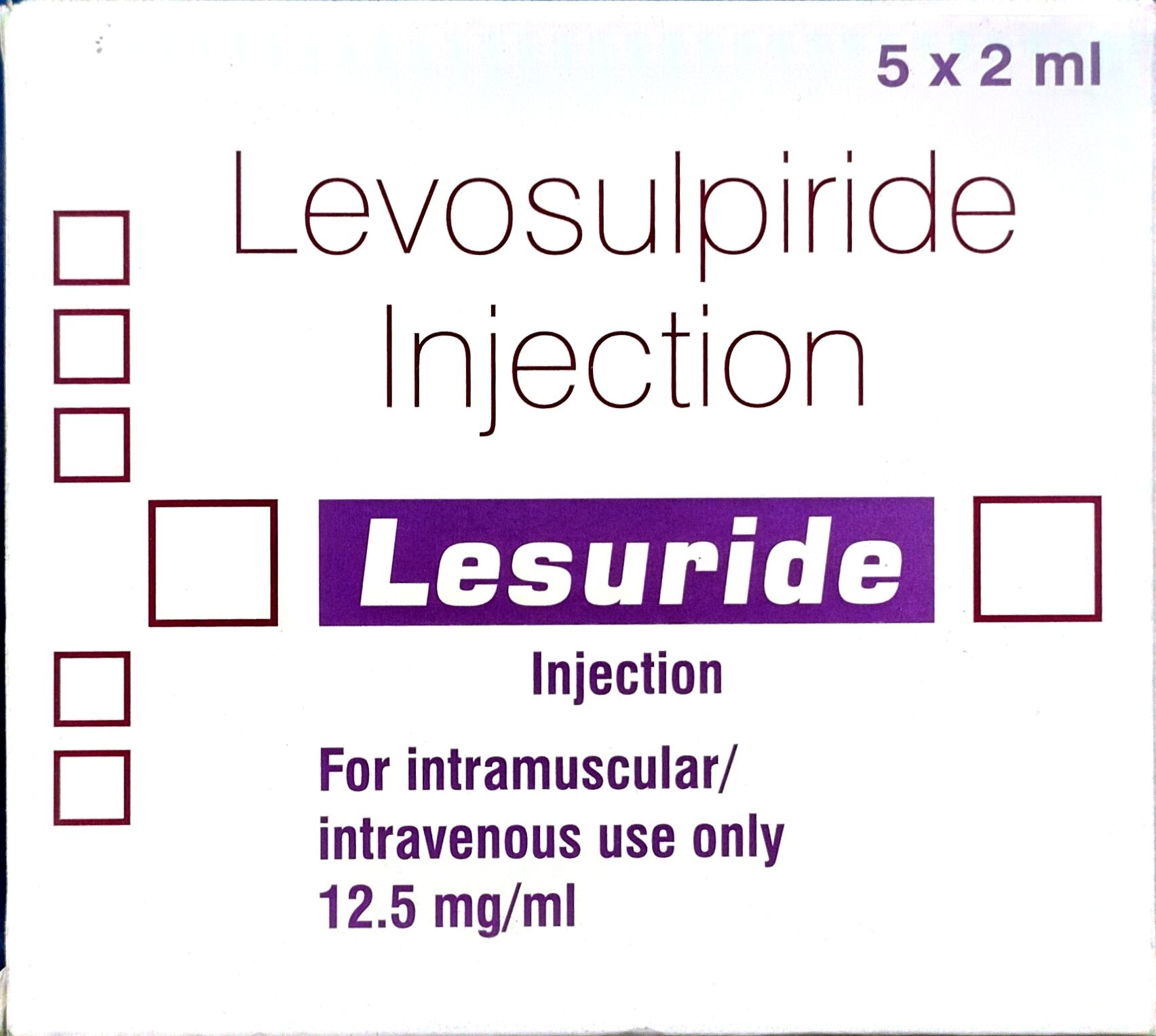 Lesuride injection