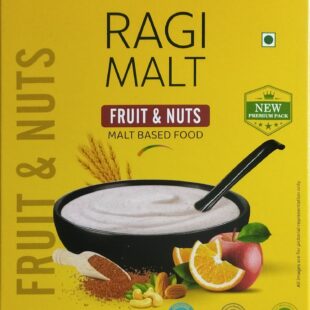Ragi Malt  Fruit & Nuts Flavour  With protein & Iron 250g