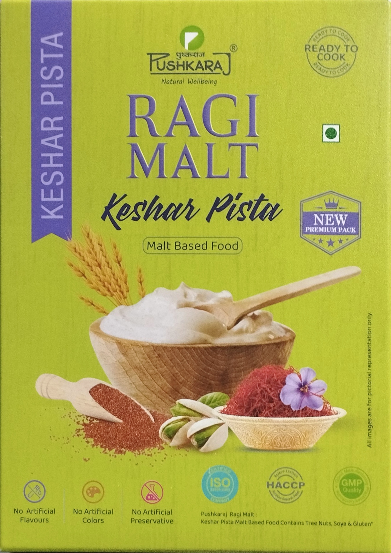 Ragi Malt Keshar Pista Flavour 250g