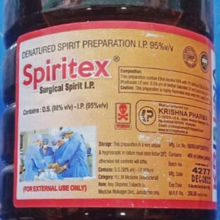 Spiritex Surgical Spirit I.P 400ml