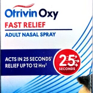 Otrivin Oxy Fast Relief Adult Nasal Spray 10ml