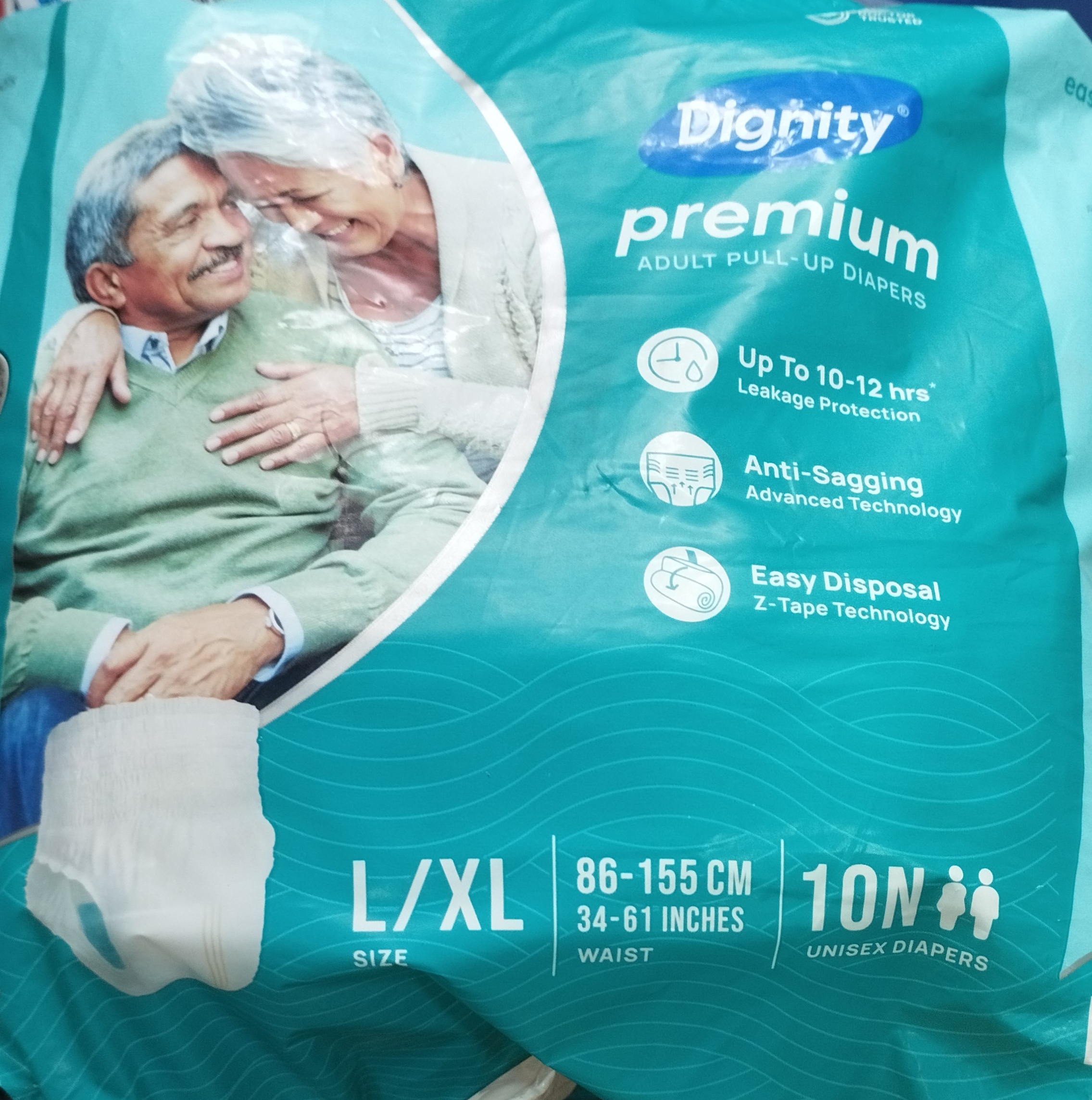 Dignity Premium Adult Pull-Up Diapers L/XL Size