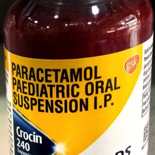 Crocin 240 Suspension Mixed Fruit Flavour 100ml