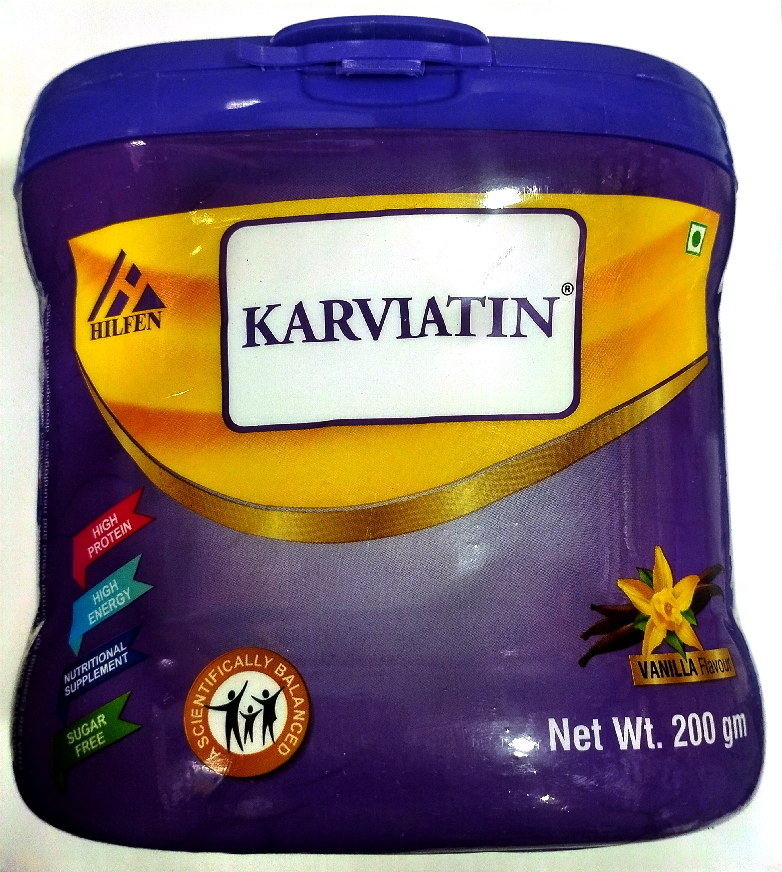 KARVIATIN PROTEIN VANILLA FLAVOUR 200gm