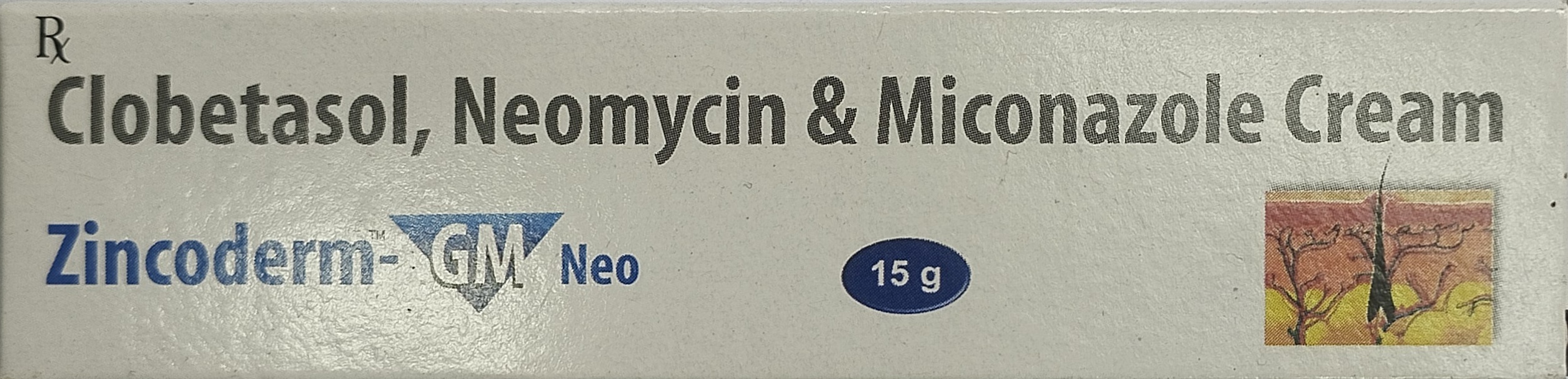 Zincoderm-GM Neo Cream 15g